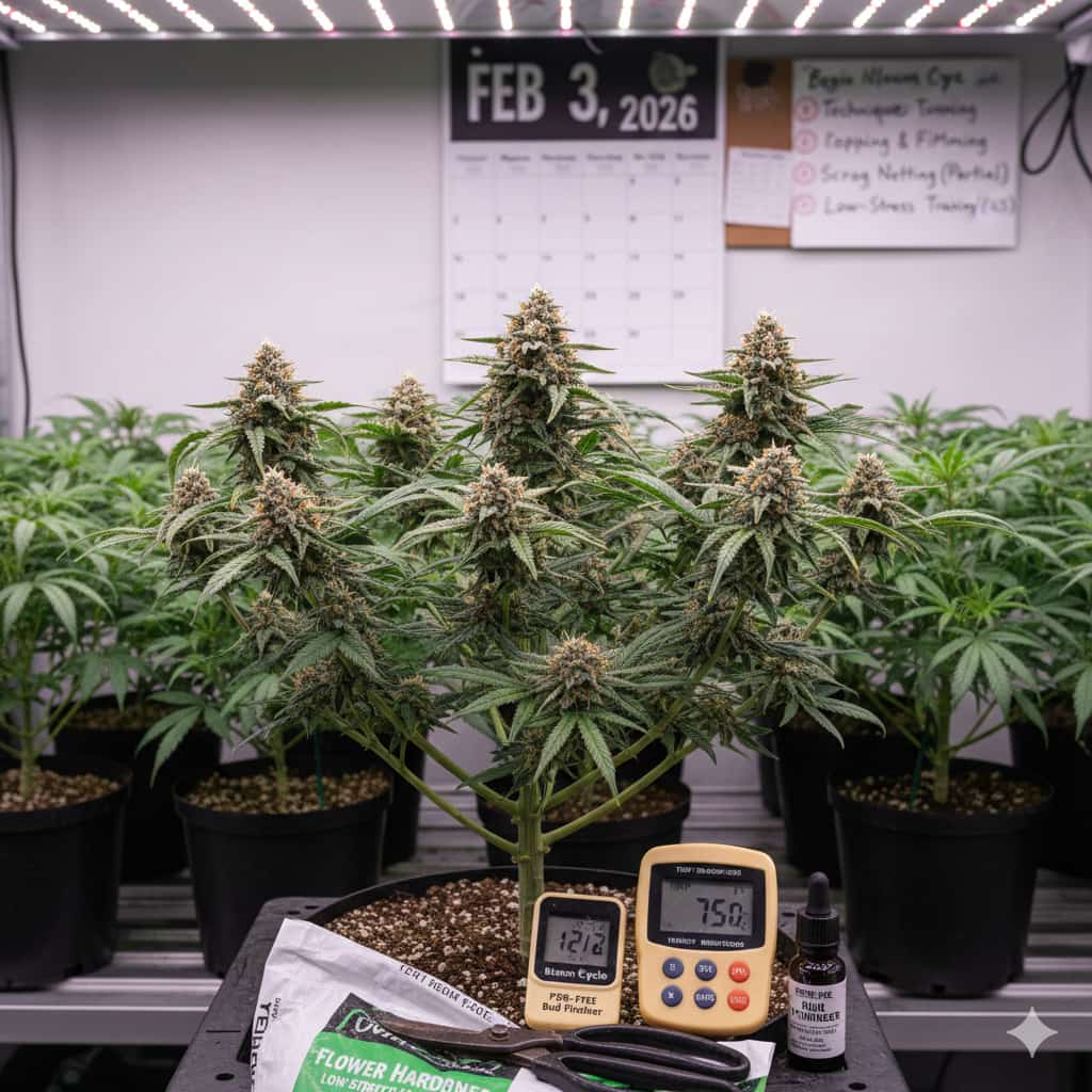 How To Prevent Cannabis Strains From Growing Big Plants With Small Buds